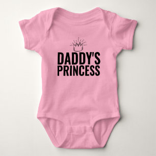 BABY GIRL BODYSUIT DADDY'S PRINCESS