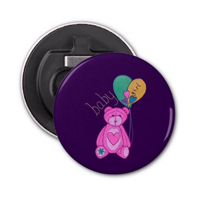 Baby girl  bottle opener (Front)