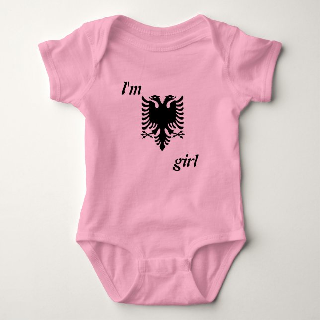 Baby girl clothes bodysuit (Front)