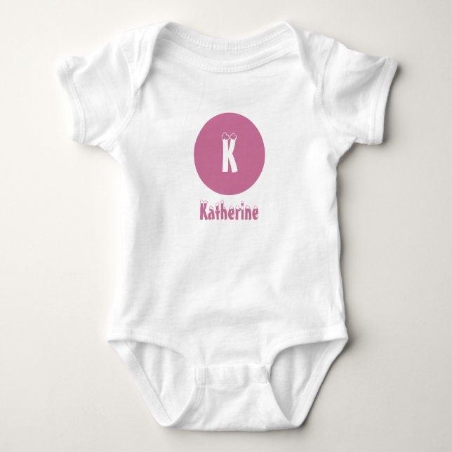Baby Girl Clothing Bodysuit (Front)