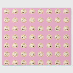 Baby girl dumpling wrapper paper