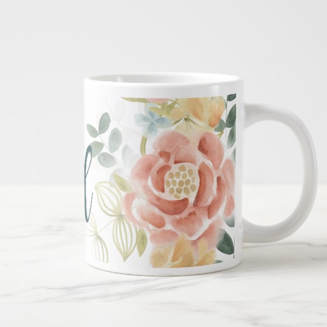 Baby Girl I Large Coffee Mug (Right)