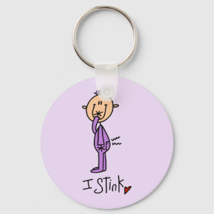 Baby Girl I Stink T-shirts and Gifts Key Ring