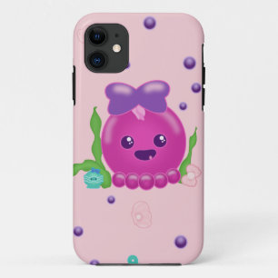 Baby Girl Kawaii Octopus iPhone 11 Case