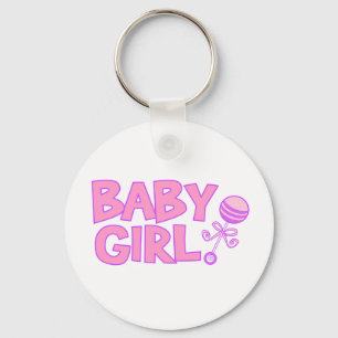 Baby Girl Key Ring