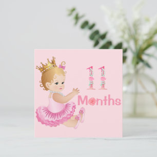 Baby Girl Monthly Milestone Markers Girl