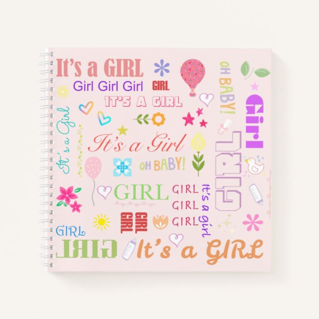 Baby Girl Notebook (Front)