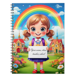 Baby girl notebook - Back to school