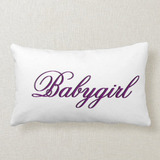 Baby Girl Pillow