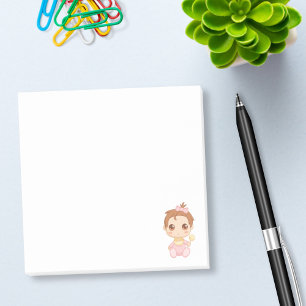 Baby Girl Pink Jumpsuit Post-it Notes