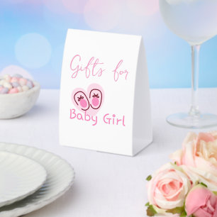 Baby Girl Pink Shoes Baby Shower
