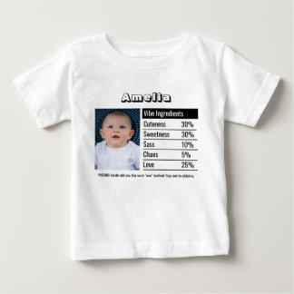 Baby Girl’s Vibe Report T-Shirt | Funny T Shirt