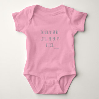 Baby Girl Shakespeare Baby Bodysuit