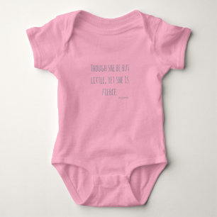 Baby Girl Shakespeare Bodysuit
