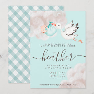 Baby Girl Shower Invitation