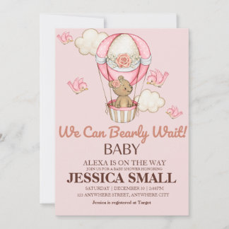 Baby Girl Shower Invitation