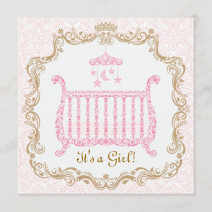 Baby Girl Shower Invitation