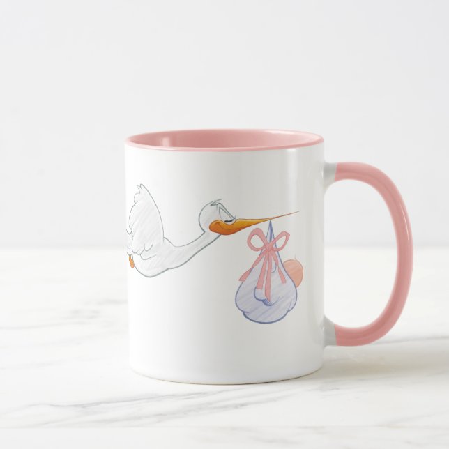 Baby Girl Shower Mug (Right)