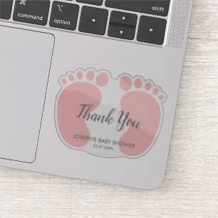 Baby Girl shower party favor thank you