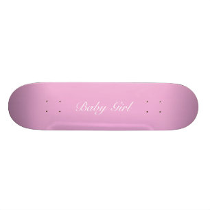 Baby Girl skateboard light pink