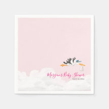 Baby Girl "Special Delivery" Stork Baby Shower
