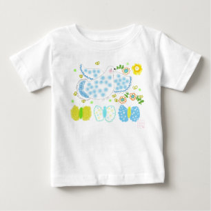 Baby girl Toddler Ruffle Tee by babyLaia