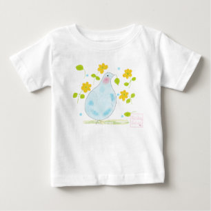Baby girl Toddler Ruffle Tee by babyLaia