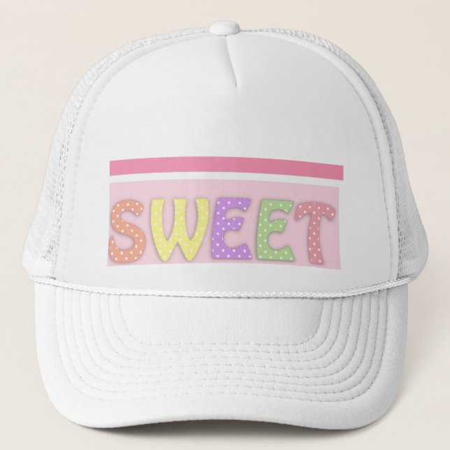 Baby Girl Trucker Hat (Front)