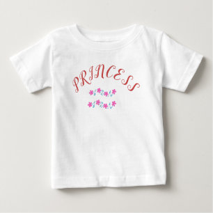 Baby Girl White Summer Baby T-Shirt