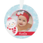 Baby Girl's First Christmas | Winter Friends