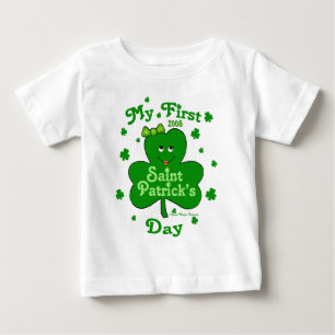 Baby Girl's First St. Patrick's Day T-Shirt