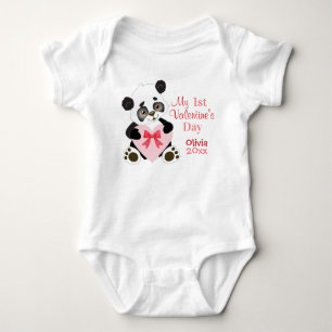 Baby Girl's First Valentine's Day Bodysuit