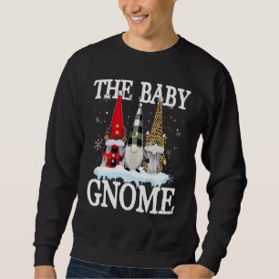 Baby Gnome Buffalo Plaid Matching Family Christmas Sweatshirt