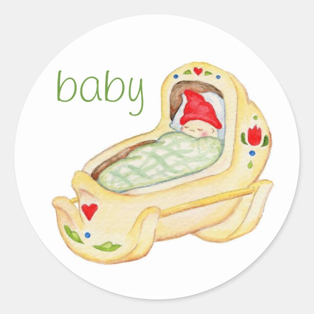 Baby Gnome sticker (Front)