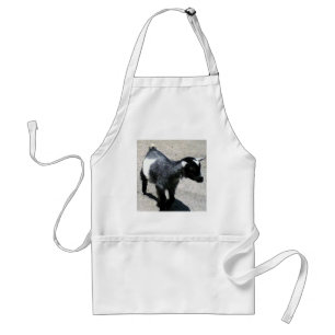 Baby Goat at the Zoo image Standard Apron