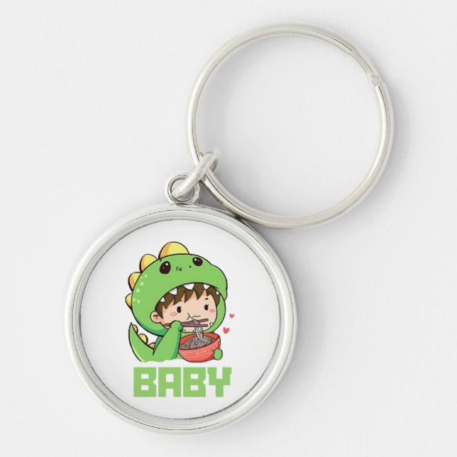 baby godzilla key ring (Front)