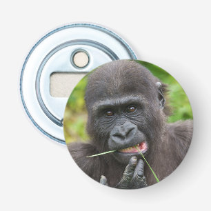 Baby Gorilla Cuteness Bottle Opener
