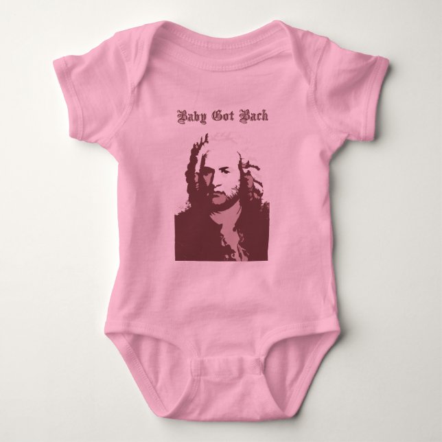 Baby_got_Bach Baby Bodysuit (Front)