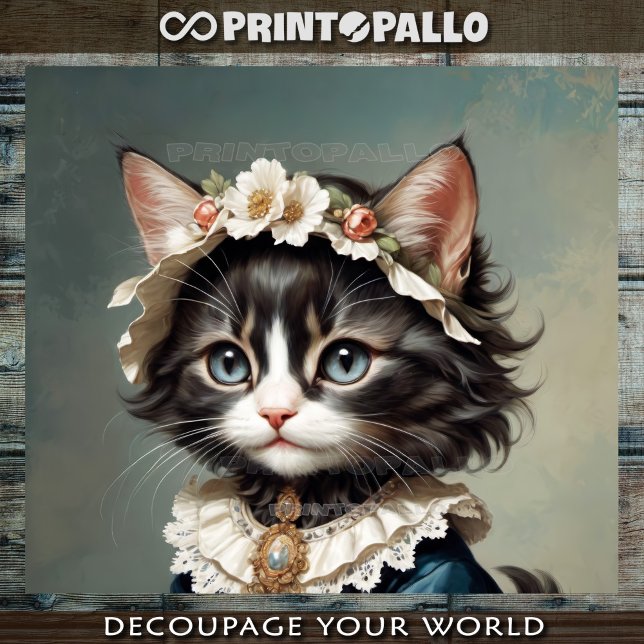 Baby governess kitten  tissue paper (Creator Uploaded)