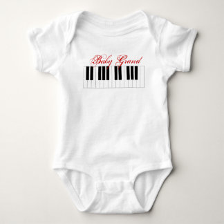 Baby Grand Piano - Baby Bodysuit