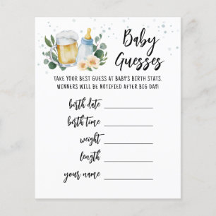 Baby Guesses Predictions Greenery Baby Is Brewing