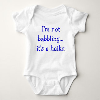 Baby Haiku Baby Bodysuit