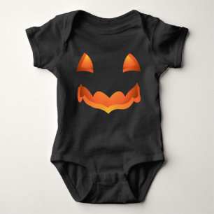 Baby Halloween Costume Organic Pumpkin Creeper