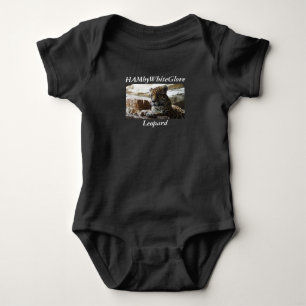 Baby HAMbyWhiteGlove Leopard T-Shirt Bodysuit
