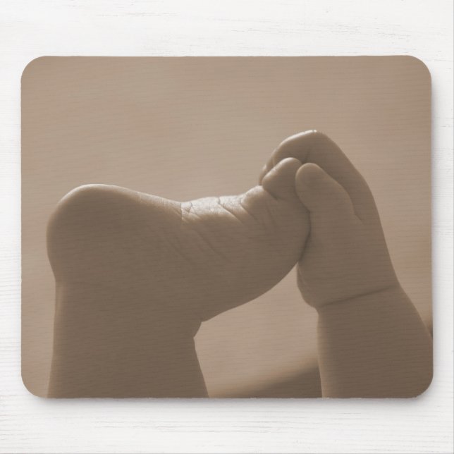 Baby Hand & Foot Mouse Pad (Front)