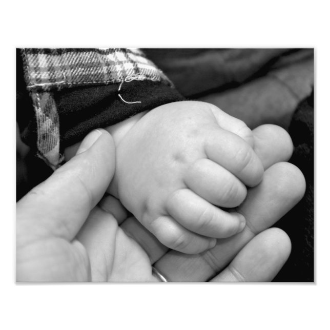 Baby Hand Photo Print (Front)
