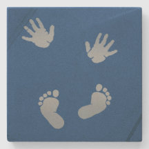 Baby Hands and Feet Coaster