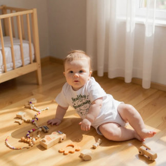 Baby Healthy and Unvaccinated Baby Bodysuit