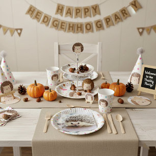 Baby hedgehog napkin