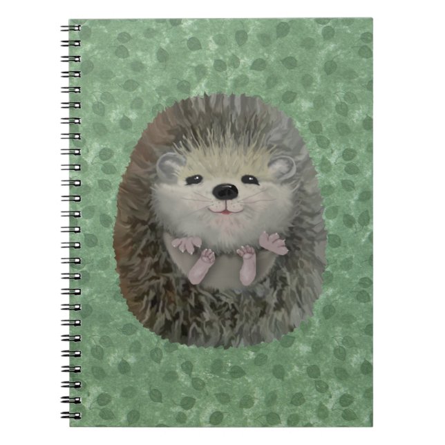 Baby Hedgehog Notebook (Front)